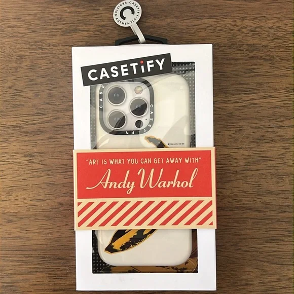 CASETIFY Andy Warhol Banana "Peel" iPhone 16 Pro Case - Thumbnail 3